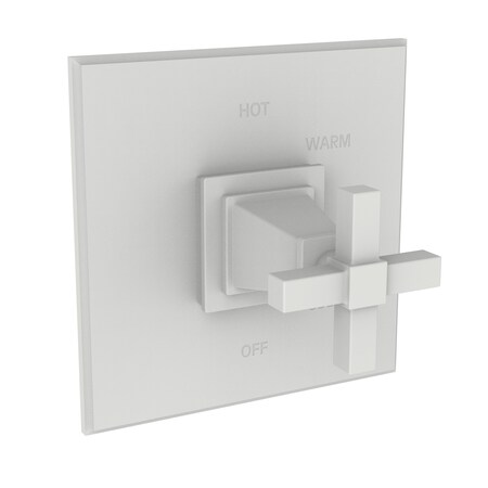 Newport Brass Pressure Shower Trim Plate W/ Handle. Less Showerhead, Arm, Wht 4-3154BP-52